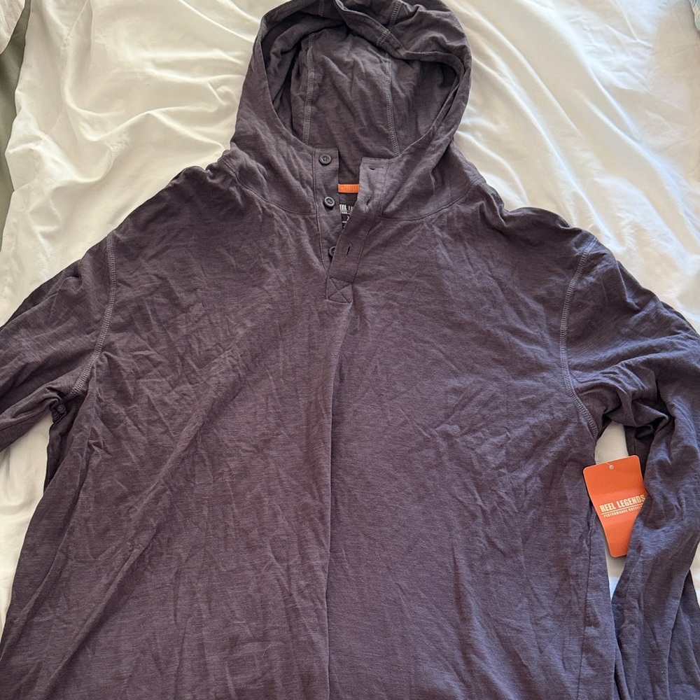 Reel Legends Dark Gray Hoodie